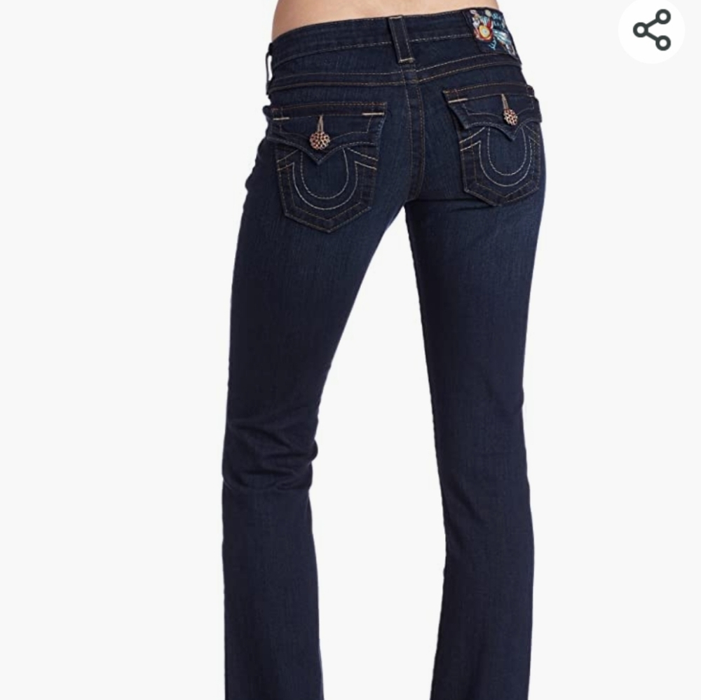 Nwt True Religion Becky Jeans - Picture 1 of 16